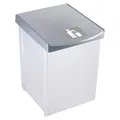 Abfalleimer für Wertstoffe, 20 l, HELIT, grau