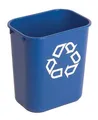 Abfalleimer für Wertstoffe, 27 l, VEPA BINS, blau