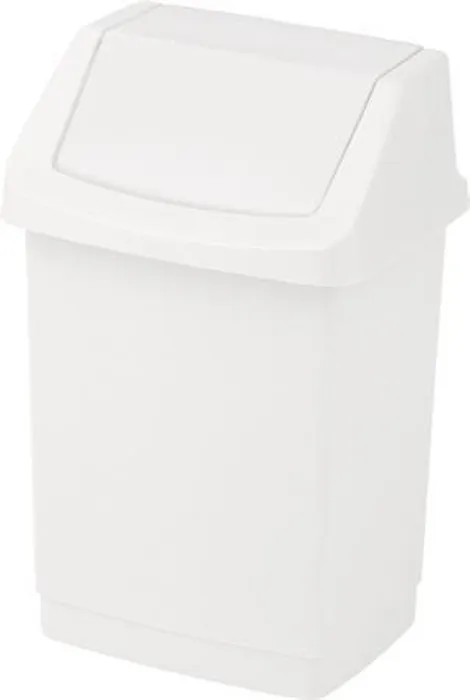 Hauptproduktbild Odpadkový koš, s výklopným víkem, 50 l, CURVER "Click-it" bílý