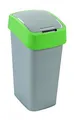 Abfallbehälter, grün/grau, für sortierten Abfall, 50 l, CURVER