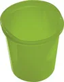 Abfalleimer, grün, durchsichtig, 13l, HELIT
