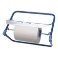 Putztuchabroller aus Metall für Wandmontage blau [1 St.]