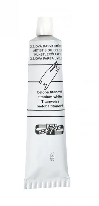 Hauptproduktbild Olejová barva 161506 Koh-i-noor 40ml běloba titanová