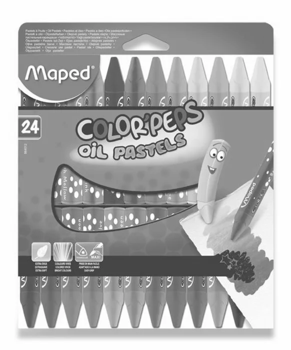Hauptproduktbild Olejové pastely Maped Color'Peps Oil Pastels 24 barev