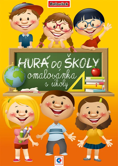 Hauptproduktbild Omalovánka A4 - Hurá do školy