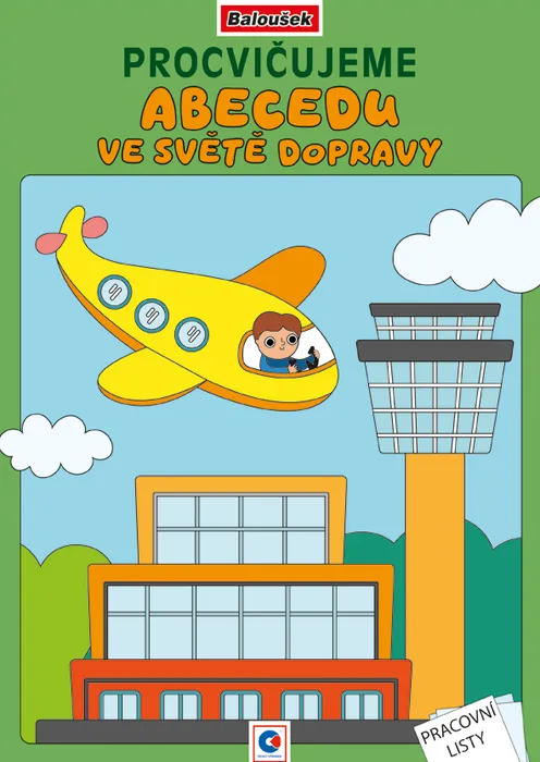 Hauptproduktbild Omalovánka A4 - Procvičujeme abecedu - Ve světě dopravy