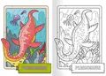 Weiteres Produktbild Malbuch - A4 - mit Aufklebern - Dinosaurier