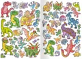 Weiteres Produktbild Malbuch - A4 - mit Aufklebern - Dinosaurier