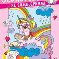 Weiteres Produktbild Malbuch - A4 - mit Aufklebern - Einhörner