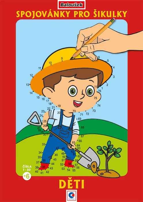 Hauptproduktbild Omalovánka - A4 - Spojovánky pro šikulky - Děti