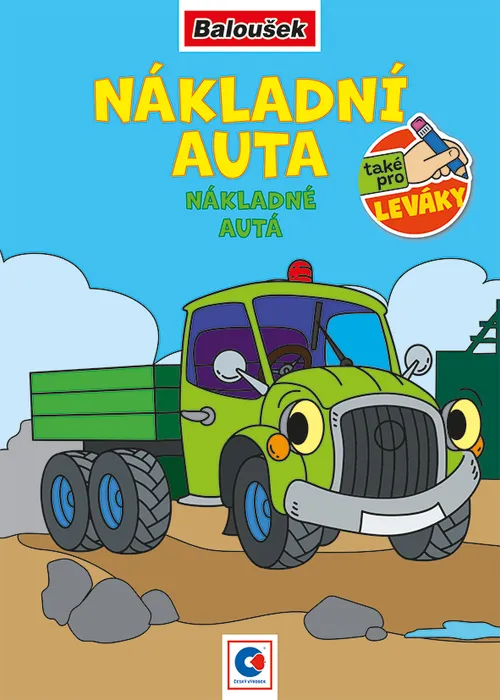 Hauptproduktbild Omalovánka A5 - Nákladní auta