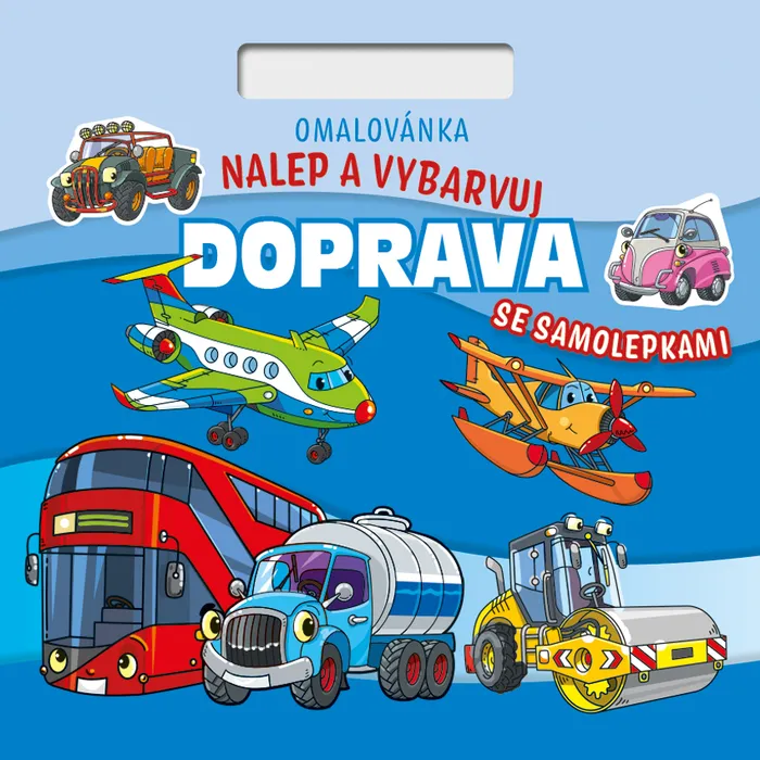 Hauptproduktbild Omalovánka Nalepuj a vybarvuj! Doprava