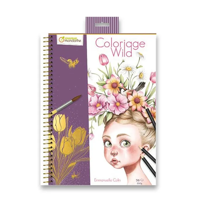 Hauptproduktbild Omalovánky Avenue Mandarine Coloriage Wild A4