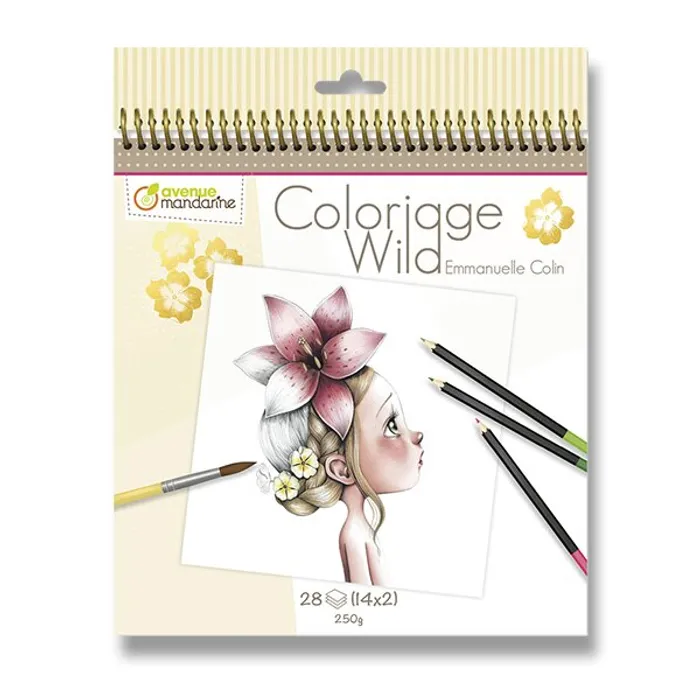 Hauptproduktbild Omalovánky Avenue Mandarine Coloriage Wild typ 1