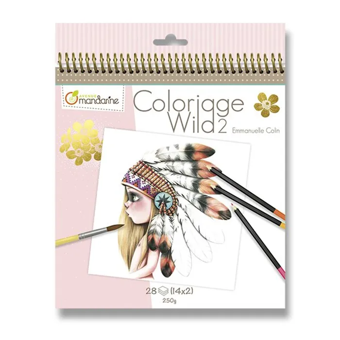 Hauptproduktbild Omalovánky Avenue Mandarine Coloriage Wild typ 2