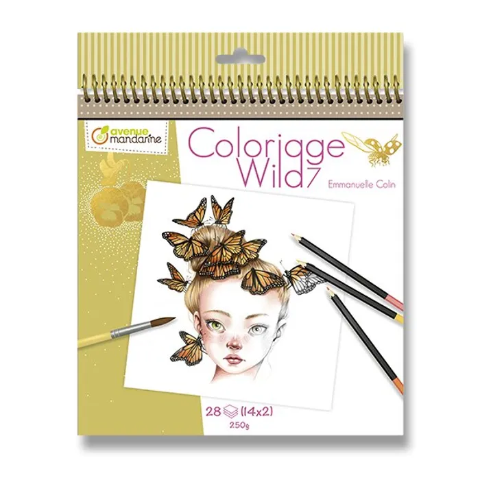 Hauptproduktbild Omalovánky Avenue Mandarine Coloriage Wild typ 7