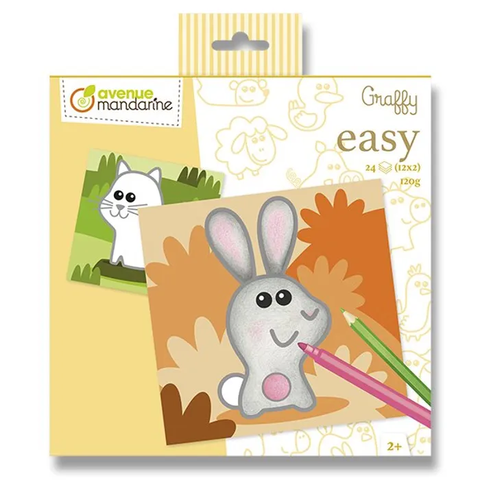 Hauptproduktbild Omalovánky Avenue Mandarine Graffy Easy Farma