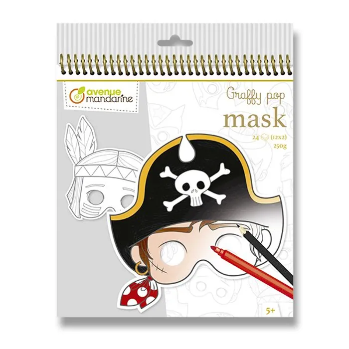 Hauptproduktbild Omalovánky Avenue Mandarine Graffy Pop Mask pro kluky