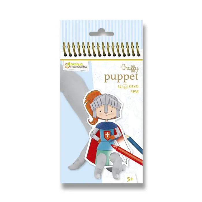 Hauptproduktbild Omalovánky Avenue Mandarine Graffy Puppet Draci a rytíři
