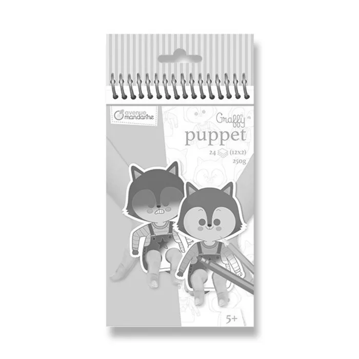Hauptproduktbild Omalovánky Avenue Mandarine Graffy Puppet Emoce