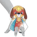 Avenue Mandarine Graffy Puppet Animal Superhelden Malvorlagen