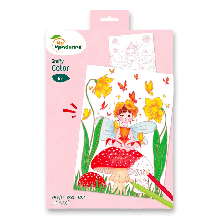 Hauptproduktbild Omalovánky My Mandarine Graffy Color - víly