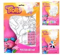 Malvorlagen "Trolls", Set, CANENCO