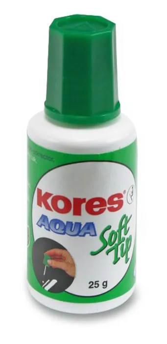 Hauptproduktbild Opravný lak Kores Aqua Soft houbička, 25 g