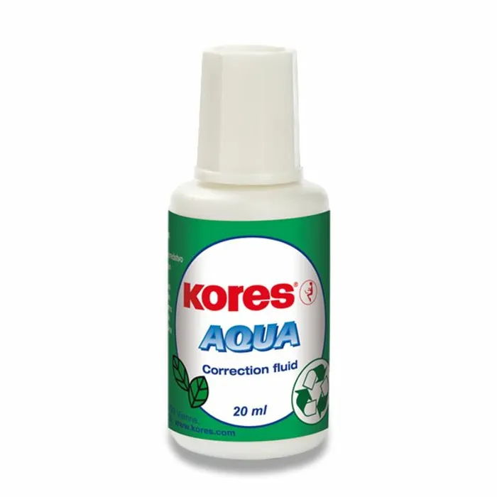 Hauptproduktbild Opravný lak Kores Aqua štěteček, 20 ml