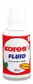 Korrekturfarbe Kores Fluid Pinsel, 20 ml