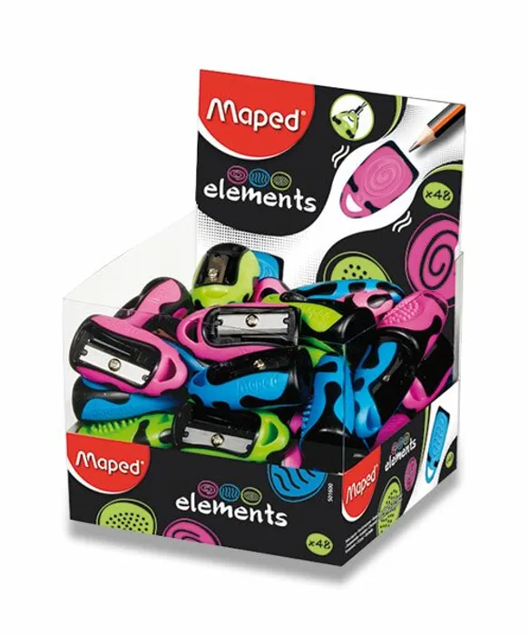 Hauptproduktbild Ořezávátko Elements, s 1 otvorem, mix barev
