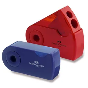 Spitzer Faber-Castell 182701 Hülse 2 Löcher, Farbmix