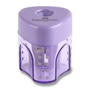 Ořezávátko Faber-Castell Grip Auto Mini - s odpadní nádobkou 1 otvor, mix barev
