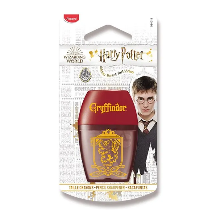 Hauptproduktbild Ořezávátko Maped Shaker Harry Potter- s odpadní nádobkou 1 otvor, blistr