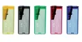 Ořezávátko plastové se zásobníkem fluores. barvy  Faber Castell 581525