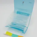 Weiteres Produktbild Dokumenten-Organizer mit Gummi DL Opaline klar-blau 13 Fächer