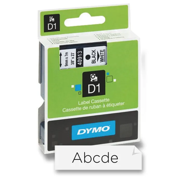Hauptproduktbild Originální polyesterové pásky Dymo pro štítkovače LabelManager černá / bílá