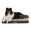 Weiteres Produktbild Orthopädisches Bett BENDSON, 120 × 72 cm, hellgrau/dunkelgrau