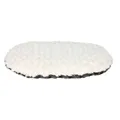 Weiteres Produktbild Ovales Kissen Kaline, Creme/Grau 70 x 47 cm