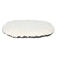 Weiteres Produktbild Ovales Kissen Kaline, Creme/Grau 70 x 47 cm