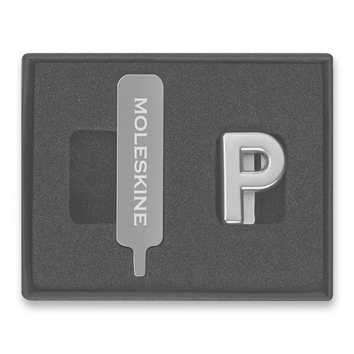 Hauptproduktbild Ozdoba na zápisník Moleskine písmena abecedy písmeno P