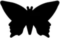 Weiteres Produktbild Dekolocher, 25 mm, Schmetterling