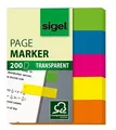 Weiteres Produktbild Pagemarker, Folie, 5x40 Blatt, 12x50 mm, SIGEL 615, farblich sortiert