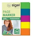 Weiteres Produktbild Pagemarker, Folie, 5x40 Blatt, 12x50 mm, SIGEL 615, farblich sortiert