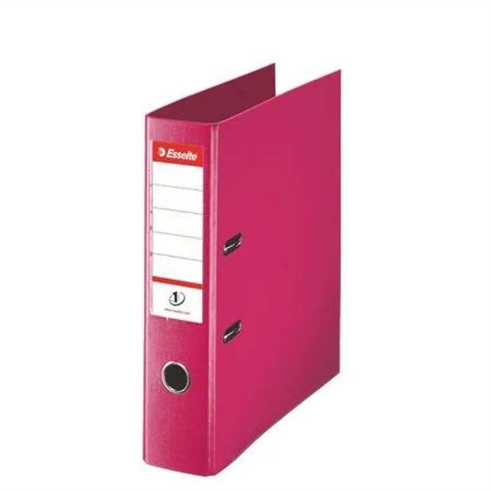 Hauptproduktbild Pákový pořadač "Standard", ochranné spodní kování, fialová (fuchsie), 75 mm, A4,PP,ESSELTE