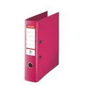 Hebelordner „Standard“, Schutzbodenbeschläge, lila (fuchsia), 75 mm, A4, PP, ESSELTE