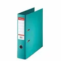 Hebelordner „Standard“, Schutzbodenbeschläge, türkis, 75 mm, DIN A4, PP, ESSELTE