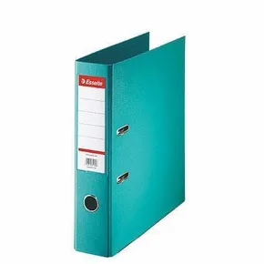Hebelordner „Standard“, Schutzbodenbeschläge, türkis, 75 mm, DIN A4, PP, ESSELTE