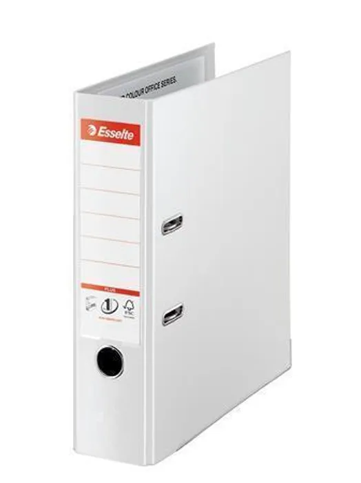 Hauptproduktbild Pákový pořadač "Standard Plus", ochranné spodní kování, Vivida bílá, 80 mm, A4, PP, ESSELT