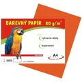 Papier für den Kunstunterricht A4/100/80g orange